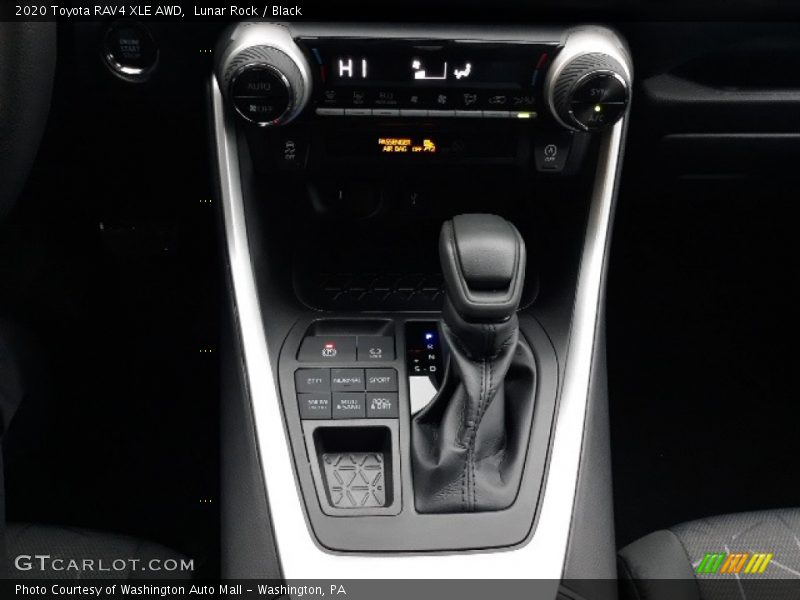 Lunar Rock / Black 2020 Toyota RAV4 XLE AWD