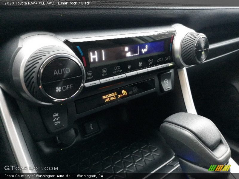 Lunar Rock / Black 2020 Toyota RAV4 XLE AWD