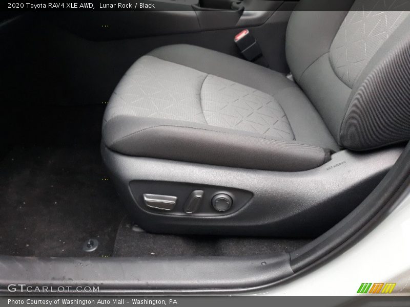 Lunar Rock / Black 2020 Toyota RAV4 XLE AWD