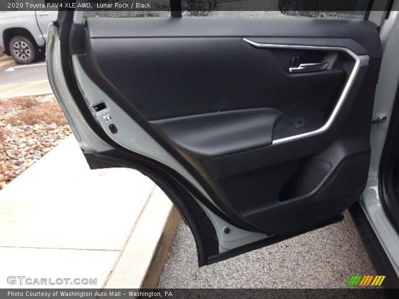 Lunar Rock / Black 2020 Toyota RAV4 XLE AWD