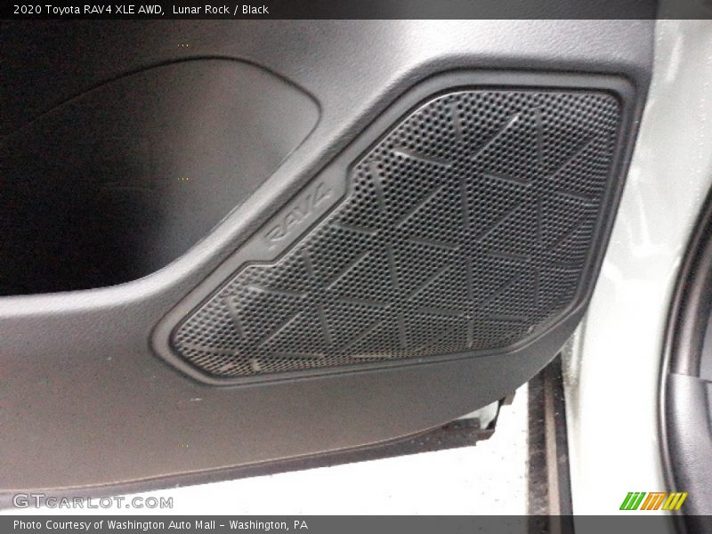 Lunar Rock / Black 2020 Toyota RAV4 XLE AWD