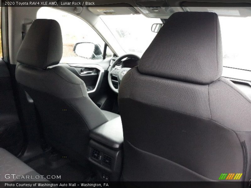 Lunar Rock / Black 2020 Toyota RAV4 XLE AWD
