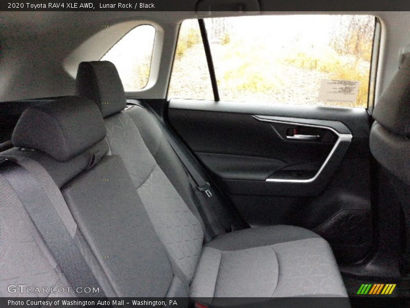 Lunar Rock / Black 2020 Toyota RAV4 XLE AWD