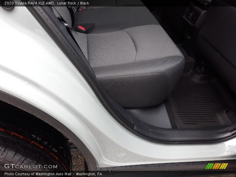 Lunar Rock / Black 2020 Toyota RAV4 XLE AWD