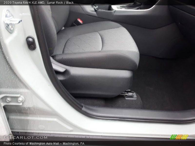 Lunar Rock / Black 2020 Toyota RAV4 XLE AWD