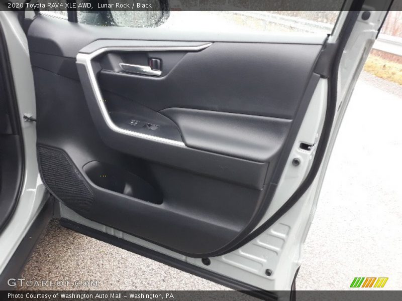 Lunar Rock / Black 2020 Toyota RAV4 XLE AWD