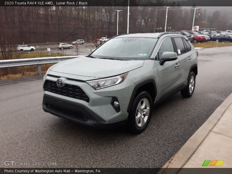 Lunar Rock / Black 2020 Toyota RAV4 XLE AWD