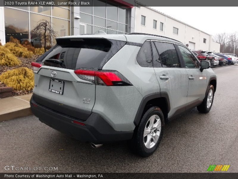 Lunar Rock / Black 2020 Toyota RAV4 XLE AWD