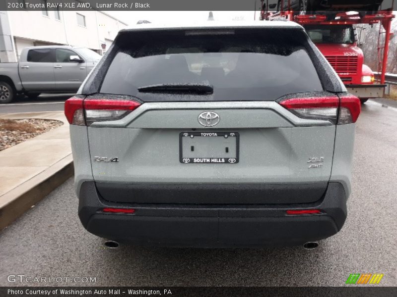 Lunar Rock / Black 2020 Toyota RAV4 XLE AWD