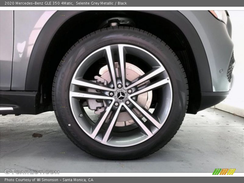 Selenite Grey Metallic / Black 2020 Mercedes-Benz GLE 350 4Matic
