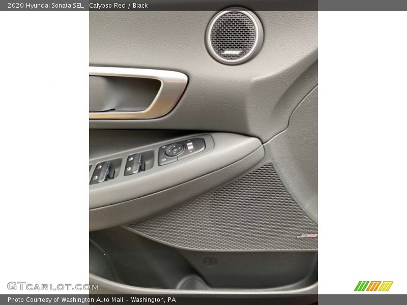 Calypso Red / Black 2020 Hyundai Sonata SEL