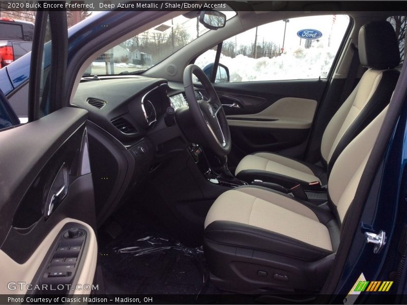 Deep Azure Metallic / Shale/Ebony Accents 2020 Buick Encore Preferred