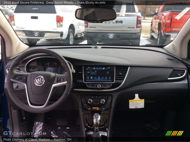 Deep Azure Metallic / Shale/Ebony Accents 2020 Buick Encore Preferred