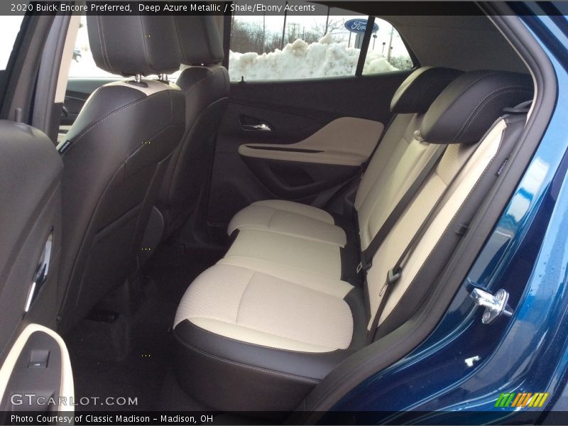 Deep Azure Metallic / Shale/Ebony Accents 2020 Buick Encore Preferred