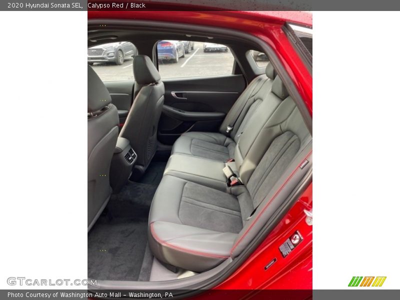 Calypso Red / Black 2020 Hyundai Sonata SEL