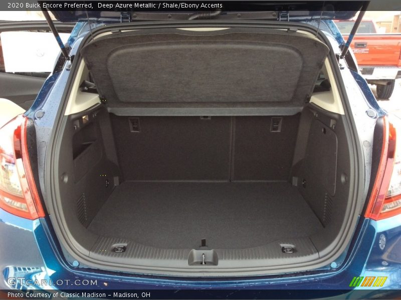 Deep Azure Metallic / Shale/Ebony Accents 2020 Buick Encore Preferred