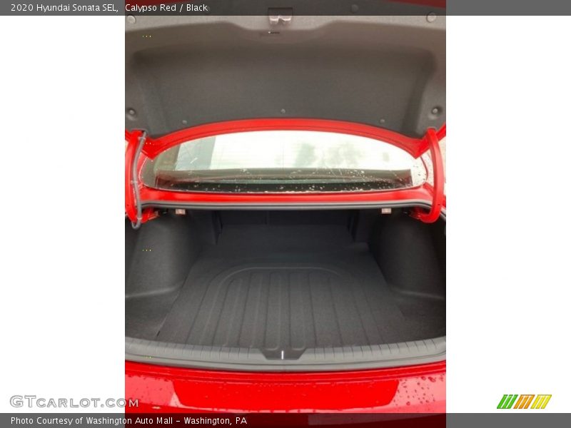 Calypso Red / Black 2020 Hyundai Sonata SEL