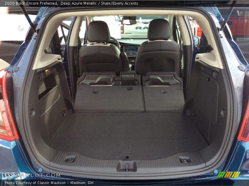 Deep Azure Metallic / Shale/Ebony Accents 2020 Buick Encore Preferred