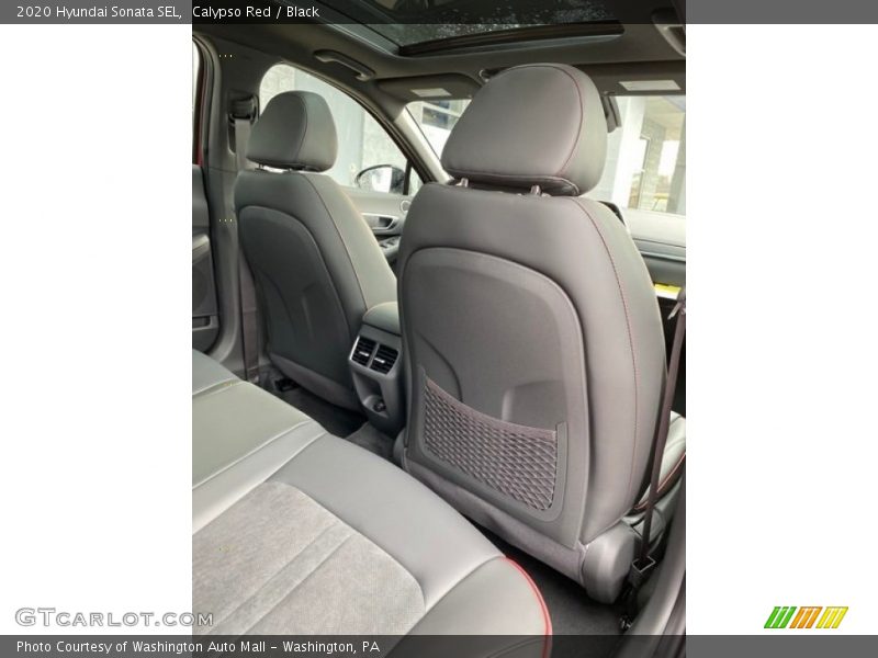 Calypso Red / Black 2020 Hyundai Sonata SEL