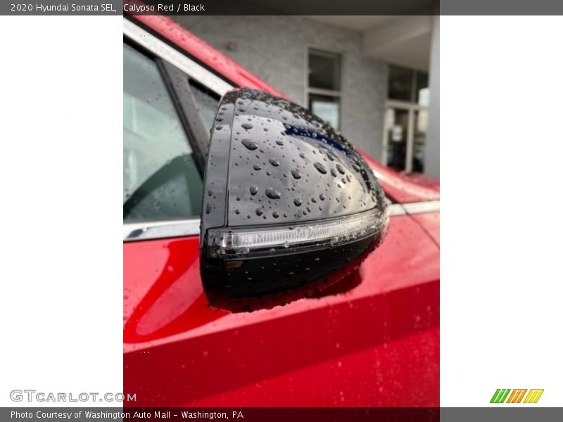 Calypso Red / Black 2020 Hyundai Sonata SEL