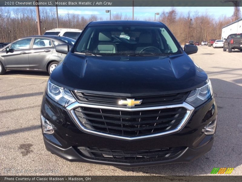 Mosaic Black Metallic / Ash Gray 2020 Chevrolet Equinox LS
