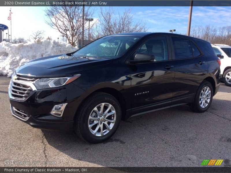 Mosaic Black Metallic / Ash Gray 2020 Chevrolet Equinox LS