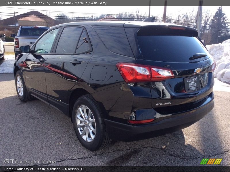 Mosaic Black Metallic / Ash Gray 2020 Chevrolet Equinox LS
