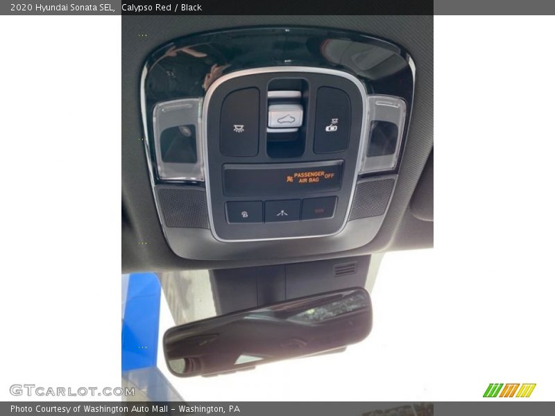 Calypso Red / Black 2020 Hyundai Sonata SEL