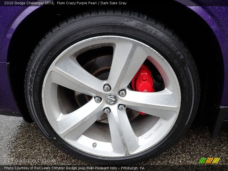 Plum Crazy Purple Pearl / Dark Slate Gray 2010 Dodge Challenger SRT8