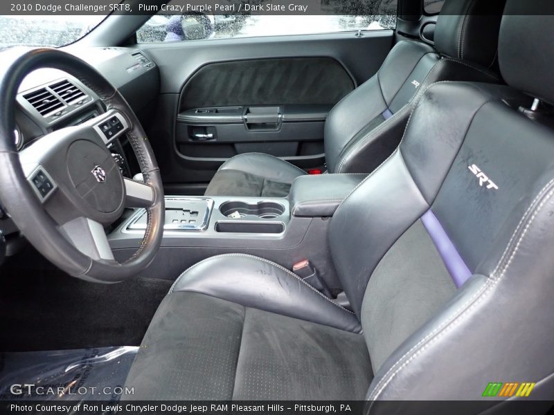 Plum Crazy Purple Pearl / Dark Slate Gray 2010 Dodge Challenger SRT8