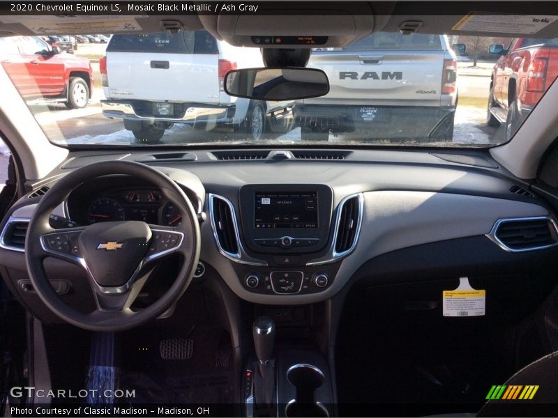 Mosaic Black Metallic / Ash Gray 2020 Chevrolet Equinox LS