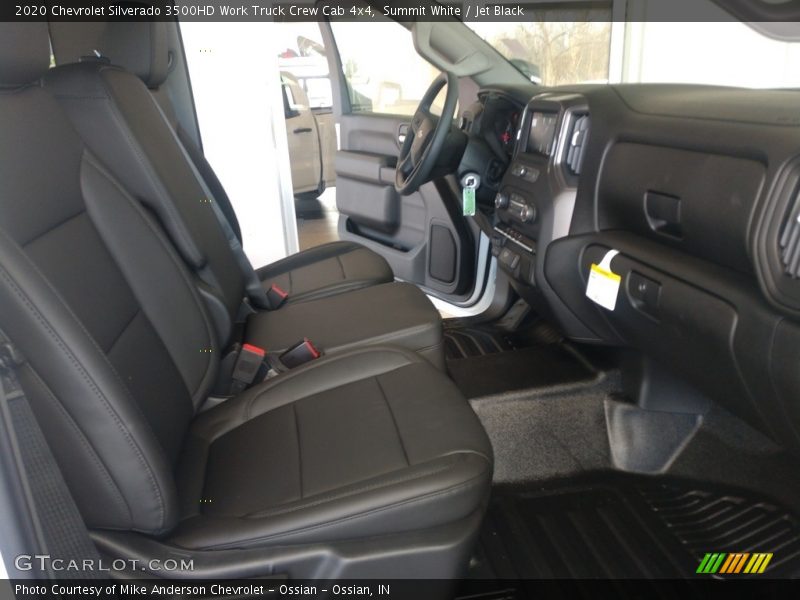 Summit White / Jet Black 2020 Chevrolet Silverado 3500HD Work Truck Crew Cab 4x4