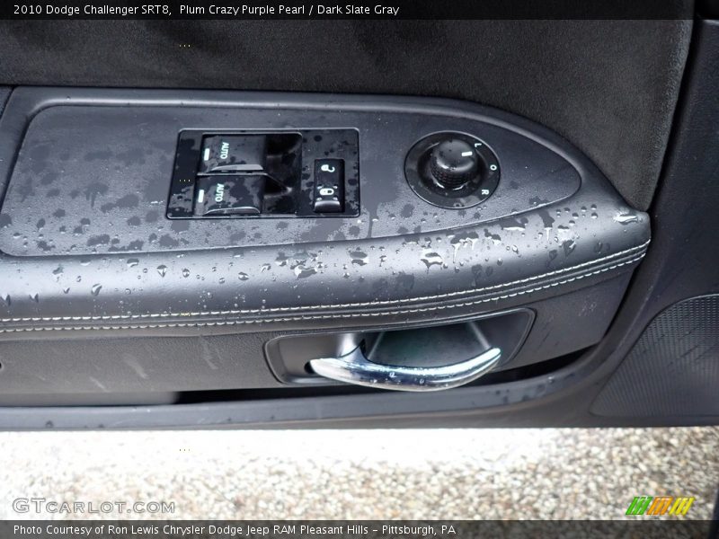 Plum Crazy Purple Pearl / Dark Slate Gray 2010 Dodge Challenger SRT8