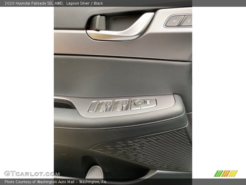 Lagoon Silver / Black 2020 Hyundai Palisade SEL AWD