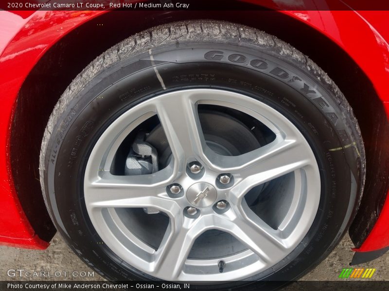 Red Hot / Medium Ash Gray 2020 Chevrolet Camaro LT Coupe