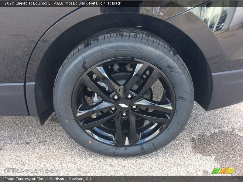 Mosaic Black Metallic / Jet Black 2020 Chevrolet Equinox LT AWD