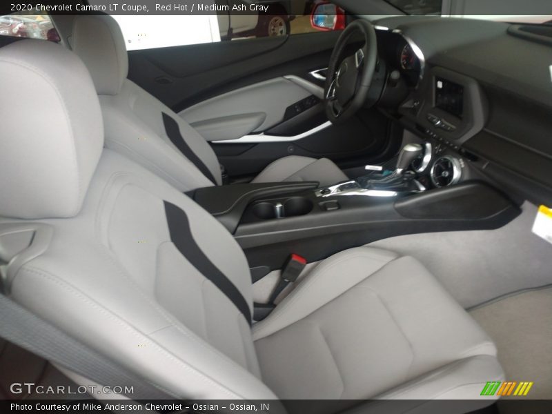 Red Hot / Medium Ash Gray 2020 Chevrolet Camaro LT Coupe