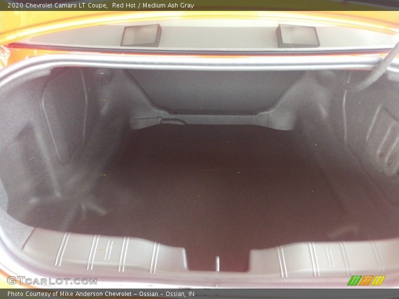 Red Hot / Medium Ash Gray 2020 Chevrolet Camaro LT Coupe