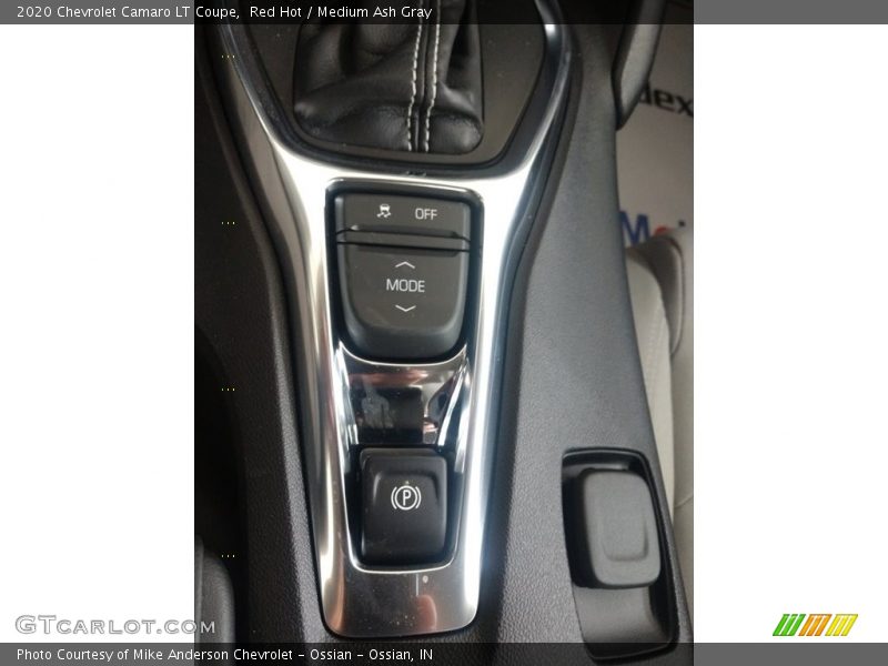 Red Hot / Medium Ash Gray 2020 Chevrolet Camaro LT Coupe