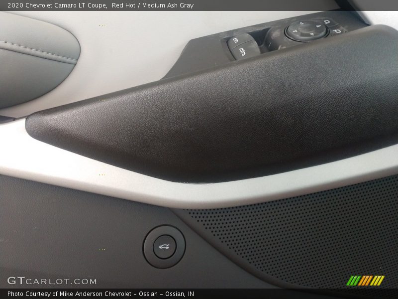 Red Hot / Medium Ash Gray 2020 Chevrolet Camaro LT Coupe