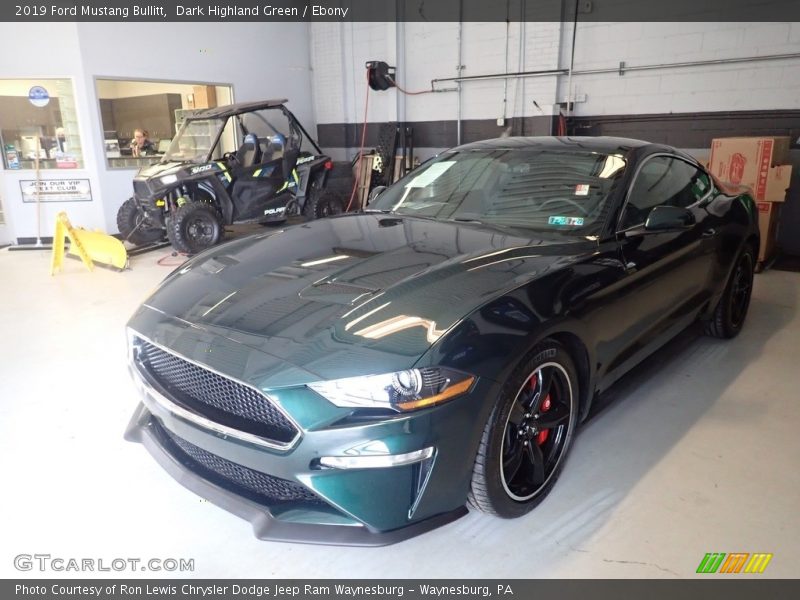Dark Highland Green / Ebony 2019 Ford Mustang Bullitt