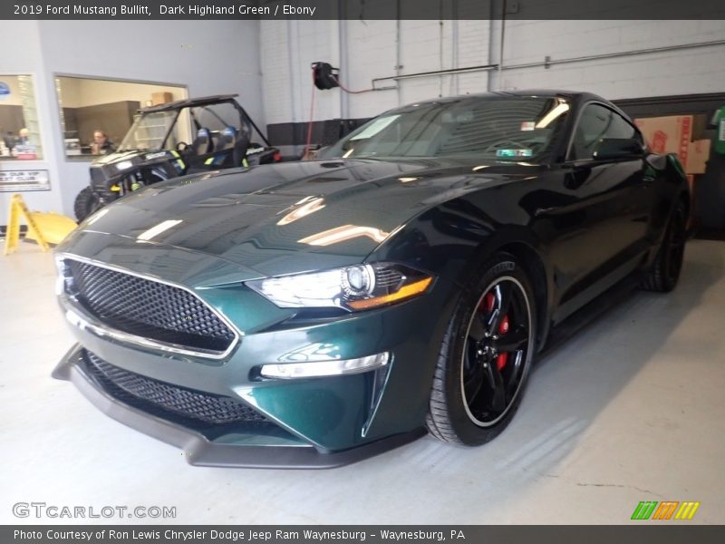 Dark Highland Green / Ebony 2019 Ford Mustang Bullitt