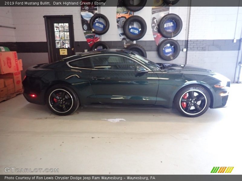 Dark Highland Green / Ebony 2019 Ford Mustang Bullitt