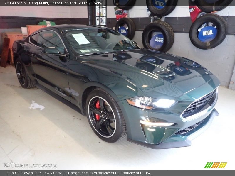  2019 Mustang Bullitt Dark Highland Green