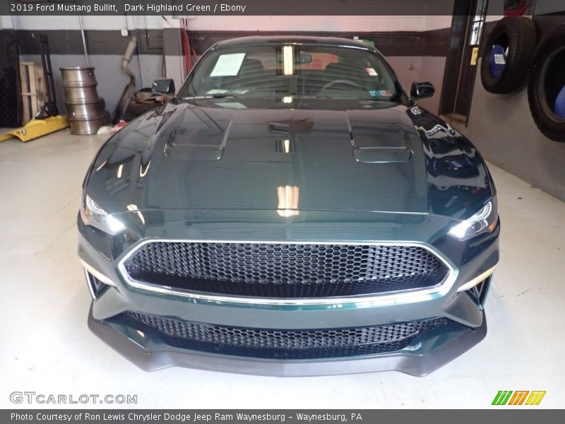 Dark Highland Green / Ebony 2019 Ford Mustang Bullitt