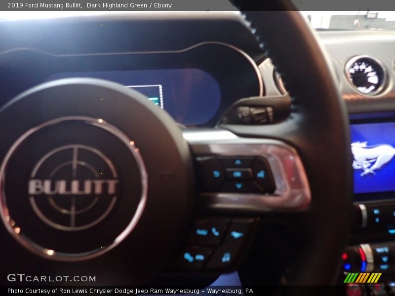 Dark Highland Green / Ebony 2019 Ford Mustang Bullitt