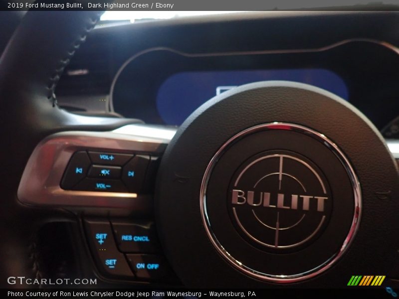 Dark Highland Green / Ebony 2019 Ford Mustang Bullitt