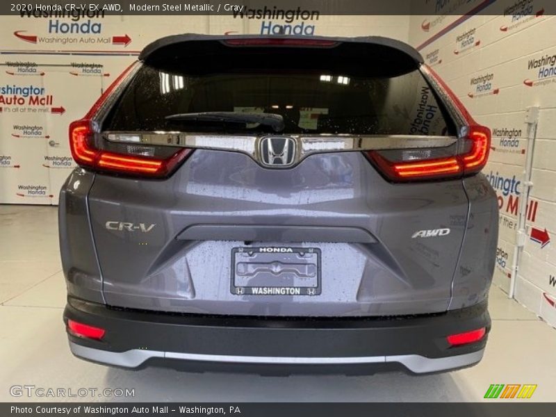 Modern Steel Metallic / Gray 2020 Honda CR-V EX AWD