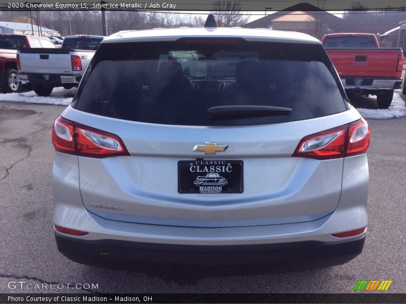 Silver Ice Metallic / Ash Gray 2020 Chevrolet Equinox LS