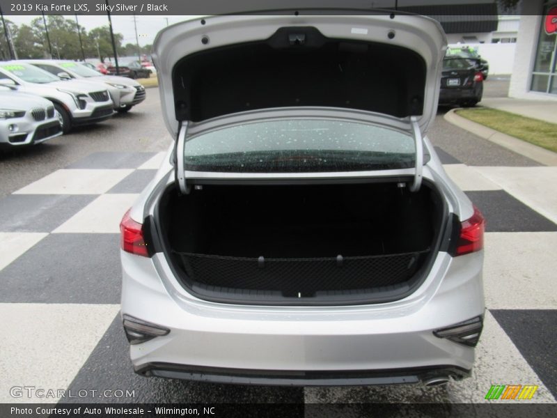 Silky Silver / Black 2019 Kia Forte LXS